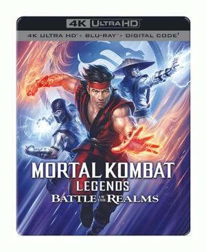 Mortal Kombat Legends: Battle of the Realms (Limited Edition 4K Ultra HD Steelbook + Blu-ray) [UHD]