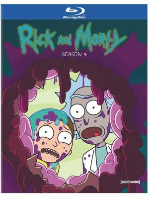 Rick and Morty: S4 (Blu-ray New Box Art) [Blu-ray]