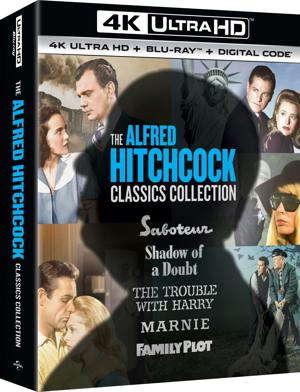 The Alfred Hitchcock Classics Collection (4K Ultra HD + Blu-ray (Boxset)) [UHD]