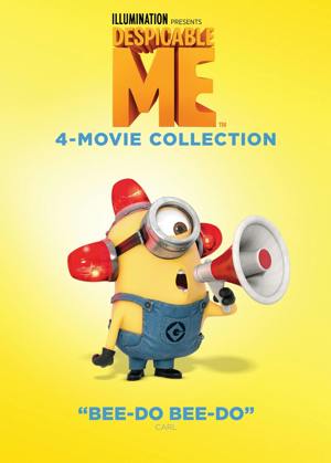 Despicable Me 4-Movie Collection - Iconic Moments Line Look (Box Set) [DVD]