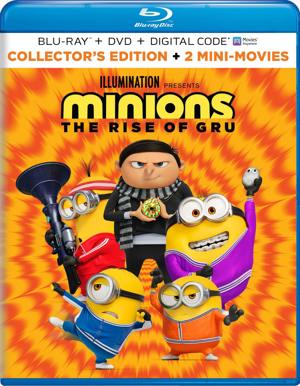 Minions: The Rise of Gru (Blu-ray + DVD + Digital Copy) [Blu-ray]