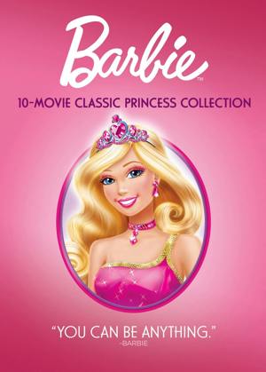 Barbie: 10-Movie Classic Princess Collection - Iconic Moments Line-Look (Box Set) [DVD]