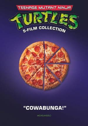 5 Film Teenage Mutant Ninja Turtles Collection (DVD Icons Packaging) [DVD]