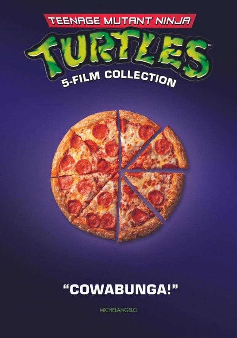 5 Film Teenage Mutant Ninja Turtles Collection (DVD Icons Packaging) [DVD]