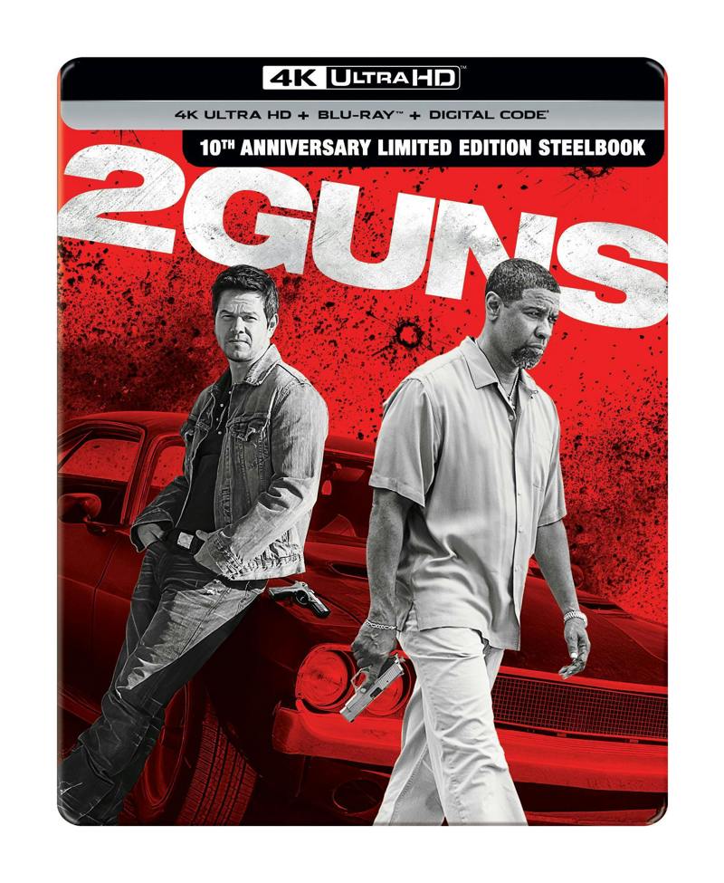 2 Guns (Steelbook 4K Ultra HD + Blu-ray + Digital) [UHD]