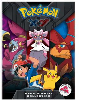 Pokémon XY Mega 3-Movie Collection (Box Set) [DVD]