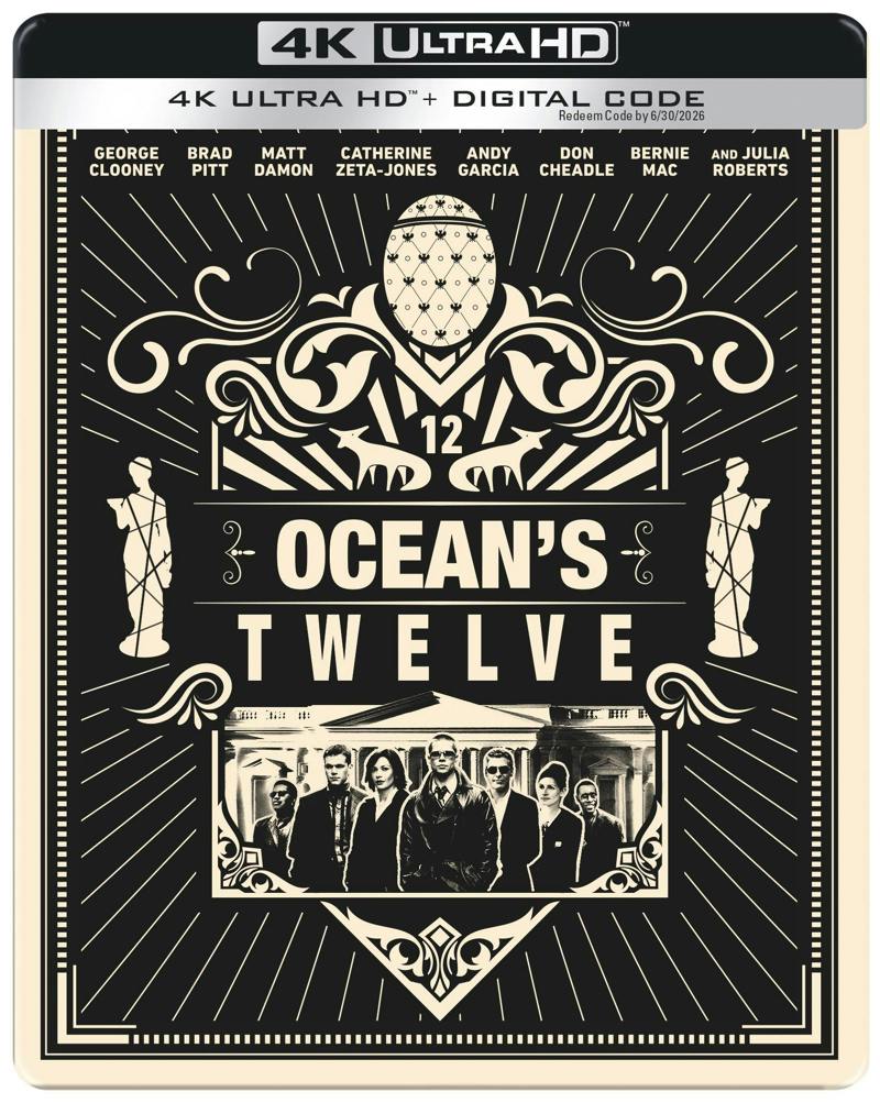 Ocean's Twelve (Limited Edition 4K Steelbook) [UHD]