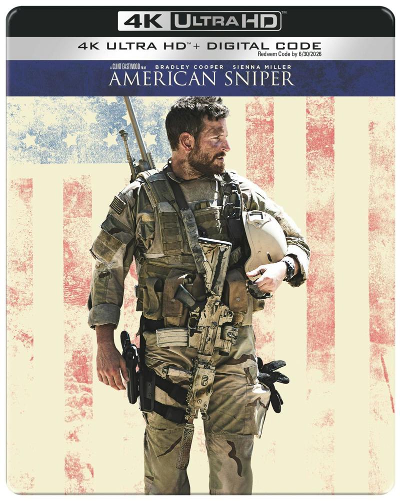 American Sniper (Limited Edition 4K Steelbook) (4K Ultra HD Steelbook + Digital) [UHD]
