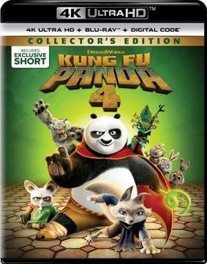 Kung Fu Panda 4 - Collector's Edition 4K Ultra HD + Blu-ray + Digital (4K Ultra HD + Blu-ray) [UHD]