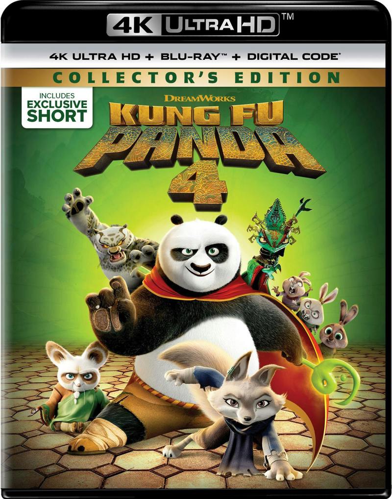 Kung Fu Panda 4 - Collector's Edition 4K Ultra HD + Blu-ray + Digital (4K Ultra HD + Blu-ray) [UHD]