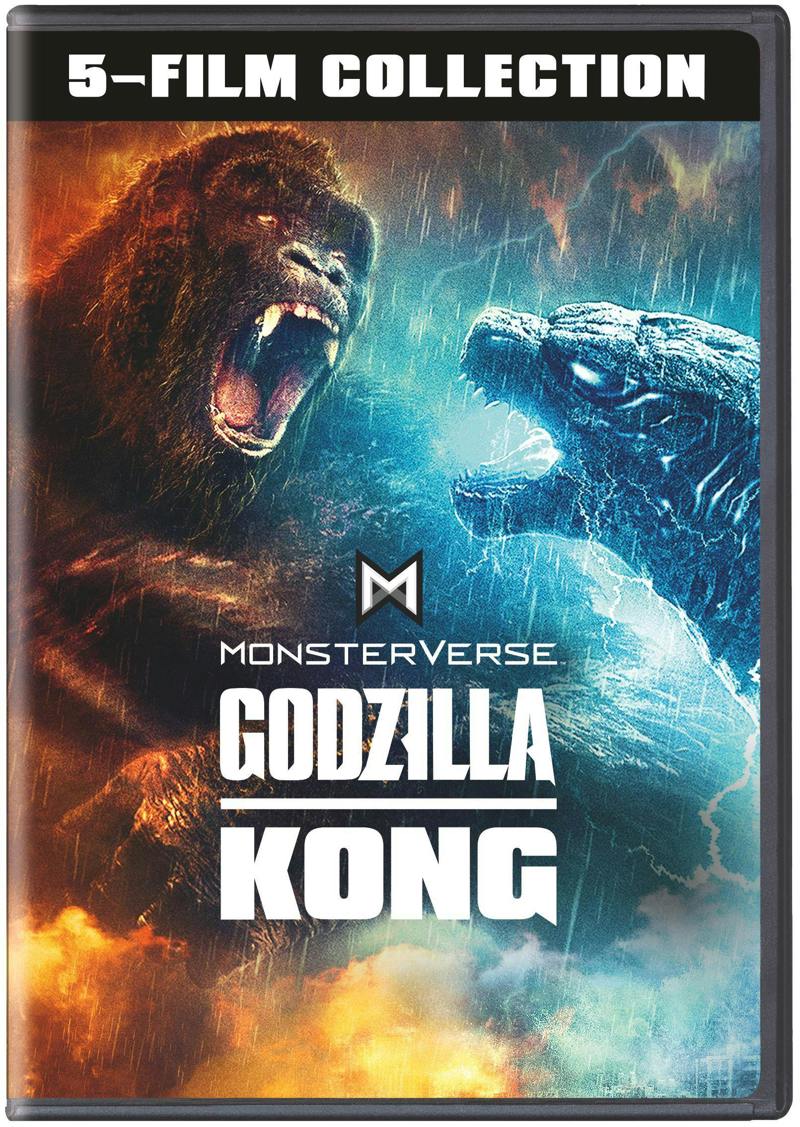 Godzilla/Kong Monsterverse 5-Film Collection [DVD]