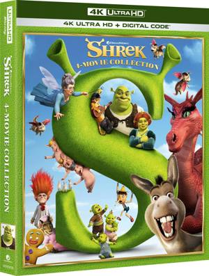 Shrek 4-Movie Collection - 4K Ultra HD + Digital (4K Ultra HD) [UHD]