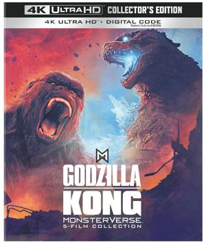 Godzilla/Kong Monsterverse 5-Film Collector’s Edition (Limited Edition 4K Ultra HD) [UHD]