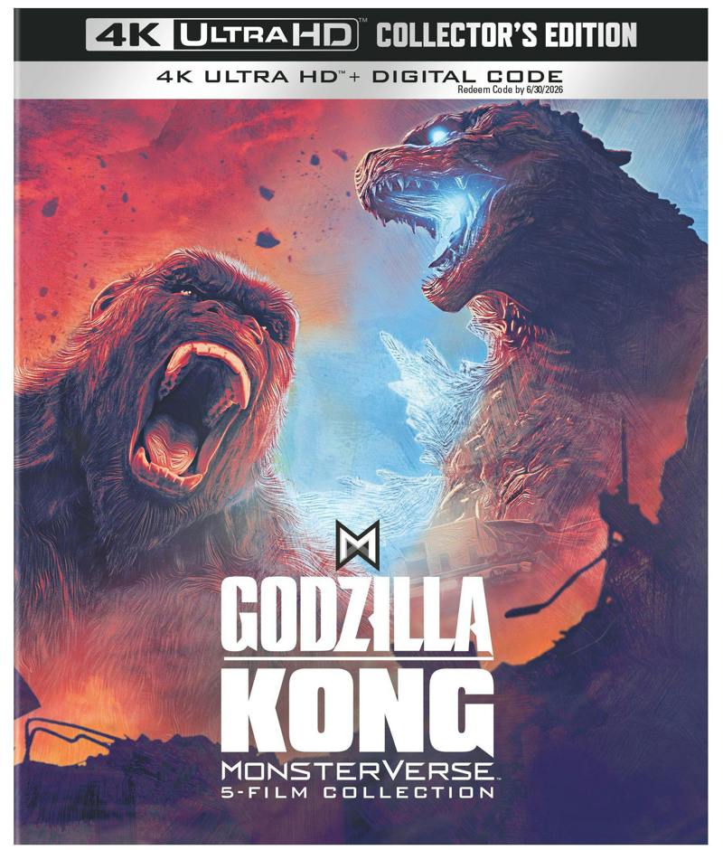Godzilla/Kong Monsterverse 5-Film Collector’s Edition (Limited Edition 4K Ultra HD) [UHD]