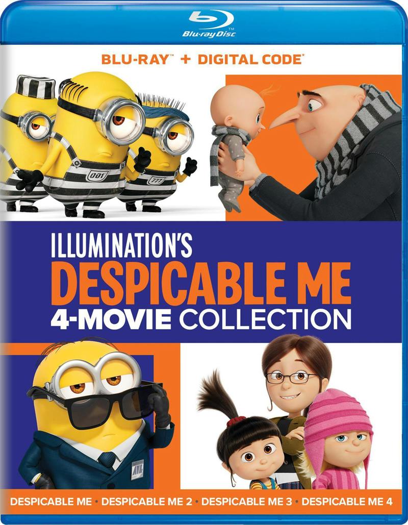 Illumination's Despicable Me 4-Movie Collection - Blu-ray + Digital [Blu-ray]