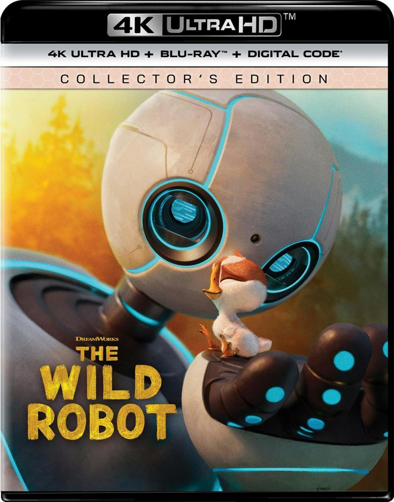 The Wild Robot - Collector's Edition 4K Ultra HD + Blu-ray + Digital (4K Ultra HD + Blu-ray) [UHD]