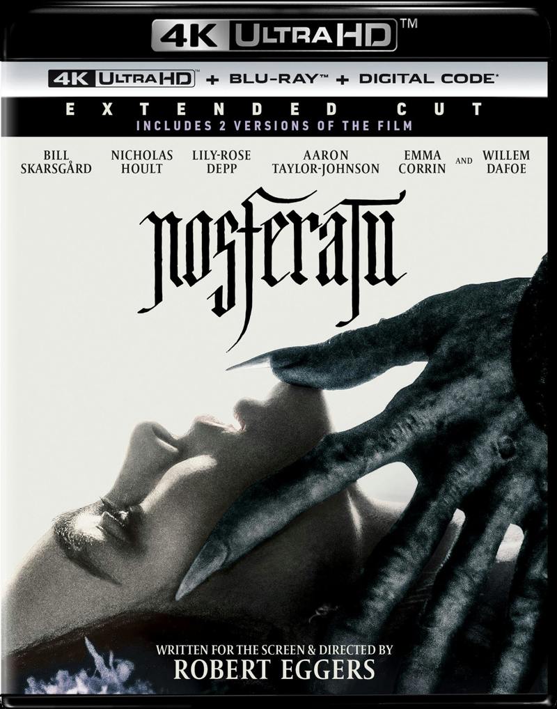 Nosferatu - Extended Cut 4K Ultra HD + Blu-ray + Digital (4K Ultra HD + Blu-ray) [UHD]
