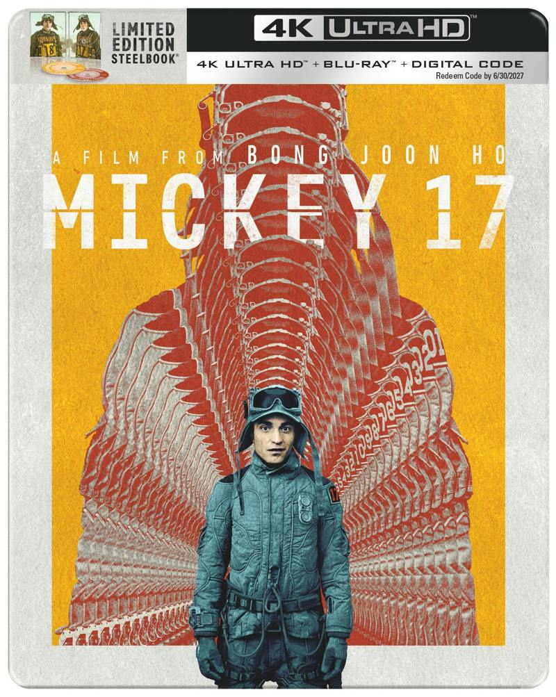 Mickey 17 (Limited Edition 4K Ultra HD Steelbook + Blu-ray) [UHD]