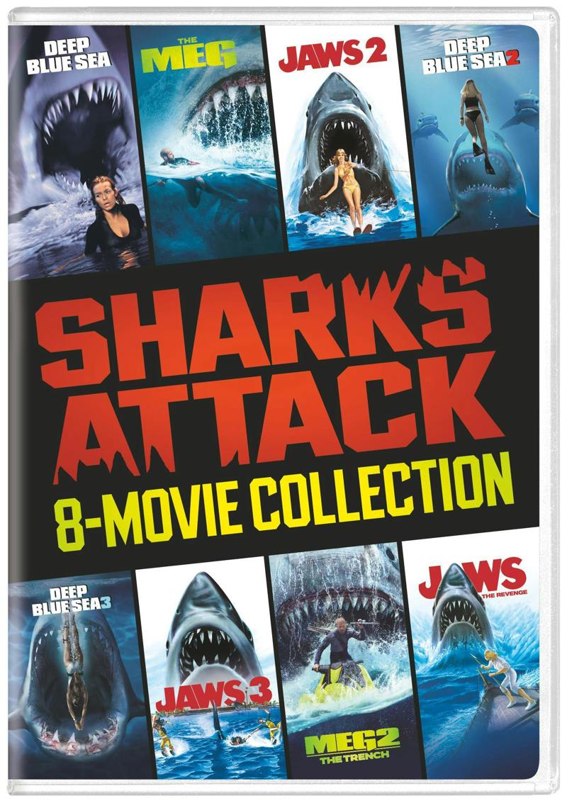 Sharks Attack 8 Film Collection [DVD]