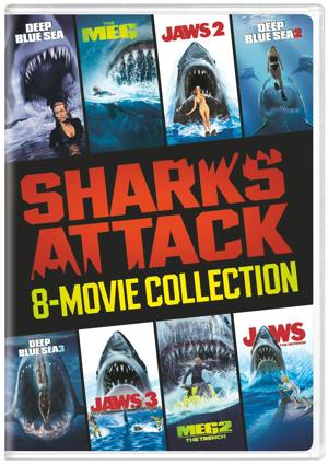Sharks Attack 8 Film Collection [DVD]