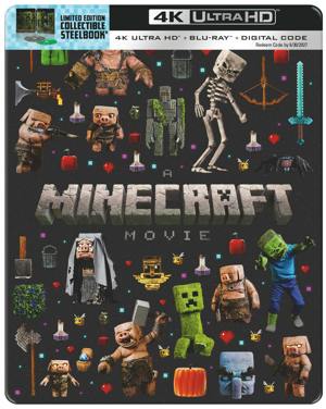 A Minecraft Movie (Limited Edition 4K Ultra HD Steelbook + Blu-ray) [UHD]