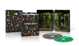 A Minecraft Movie (Limited Edition 4K Ultra HD Steelbook + Blu-ray) [UHD]