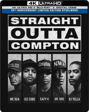 Straight Outta Compton - 10th Anniversary (Limited Edition 4K Ultra HD Steelbook + Blu-ray + Digital) [UHD]