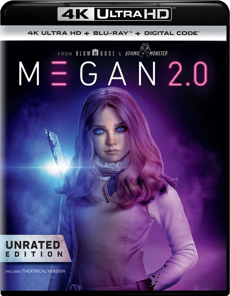M3GAN 2.0 - Unrated Edition 4K Ultra HD + Blu-ray + Digital [UHD]