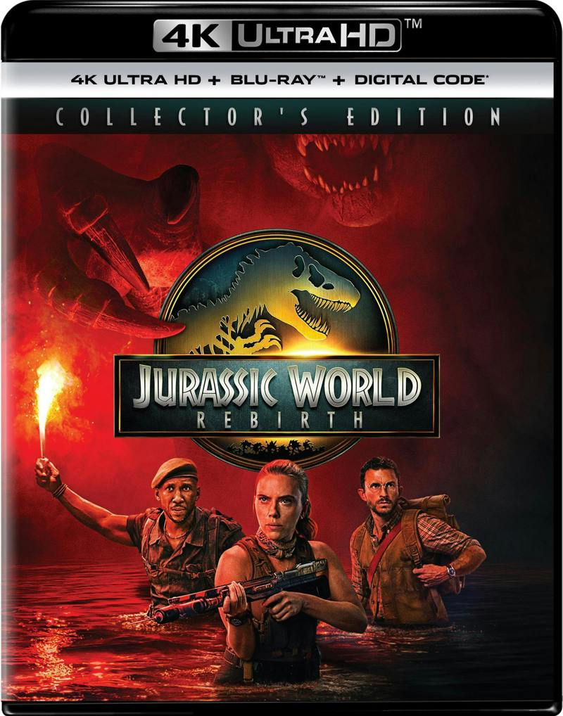 Jurassic World Rebirth - Collector's Edition 4K Ultra HD + Blu-ray + Digital (4K Ultra HD + Blu-ray + Digital) [UHD]