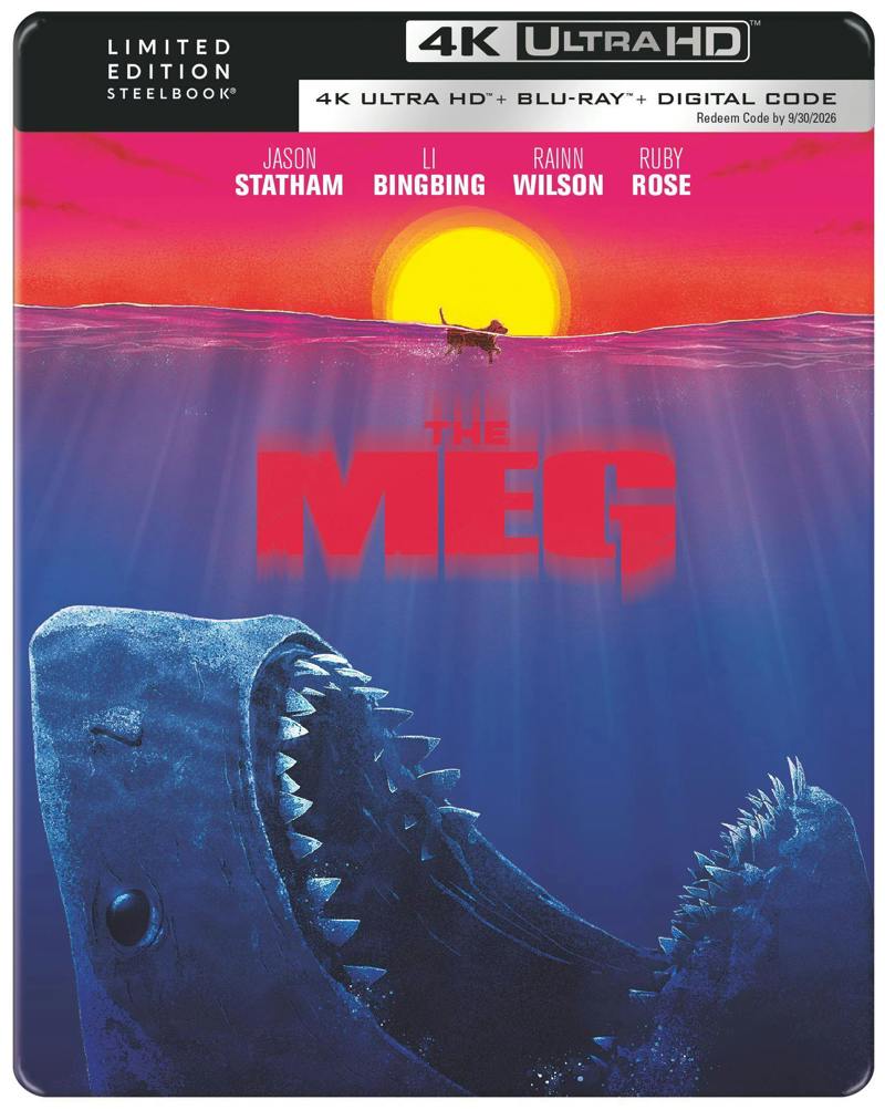 The Meg - Limited Edition Steelbook (4K Ultra HD + Blu-ray + Digital) [UHD]