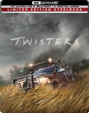Twisters - Limited Edition Steelbook (4K Ultra HD + Blu-ray + Digital) [UHD]