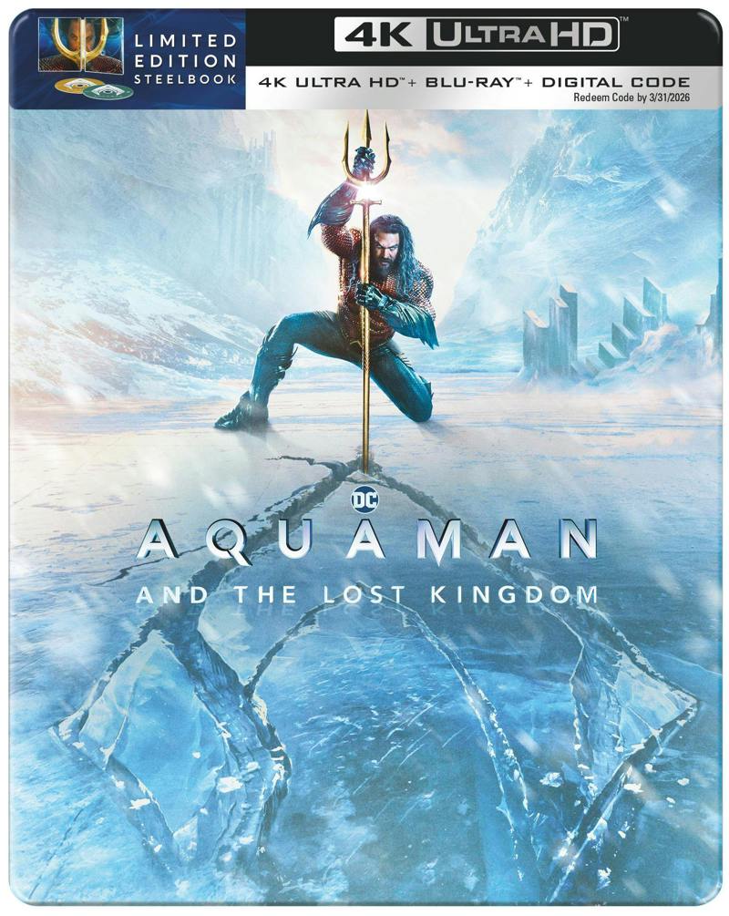 Aquaman and the Lost Kingdom (4K Ultra HD Steelbook + Blu-ray) [UHD]