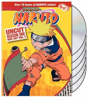 Naruto Uncut Season 1 Vol 1 Box Set [DVD]