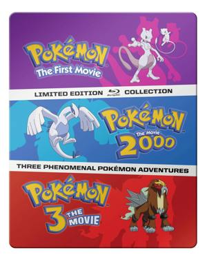 Pokemon: Movies 1-3 (Steelbook Collection) [Blu-ray]