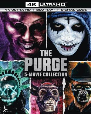 The Purge: 5-Movie Collection - 4K Ultra HD + Blu-ray + Digital (4K Ultra HD + Blu-ray + Digital) [UHD]
