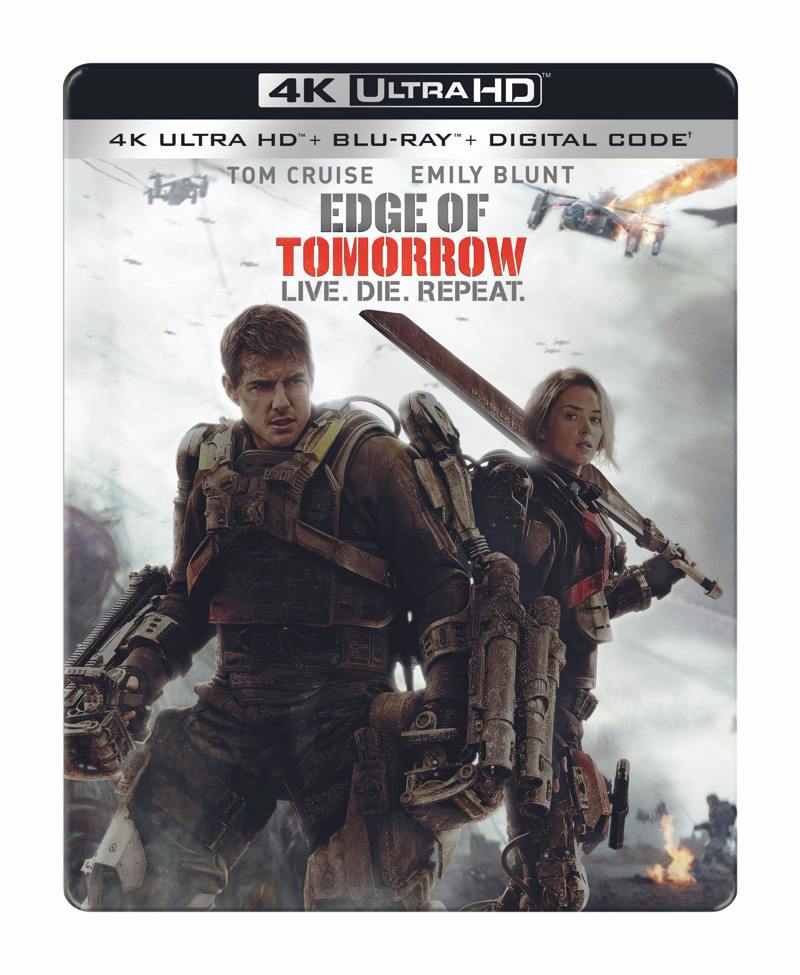 Live Die Repeat: Edge of Tomorrow - Steelbook (4K Ultra HD + Blu-ray + Digital) [UHD]