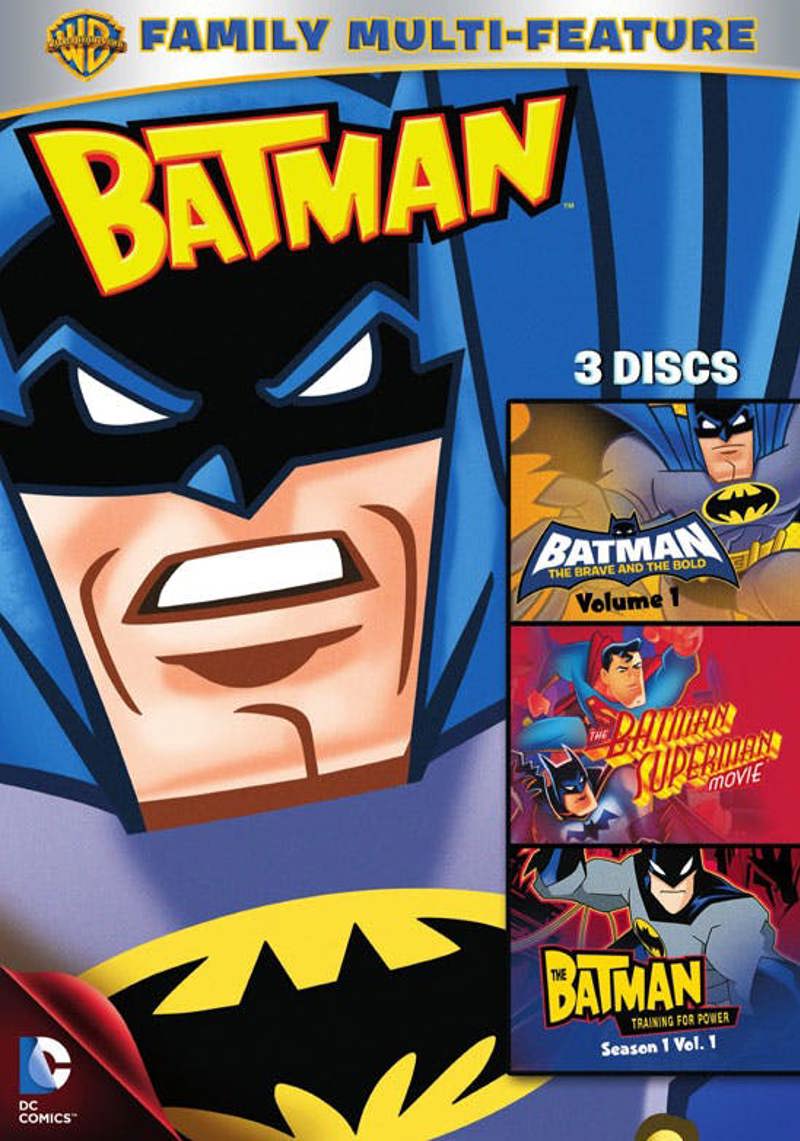 DC Batman Fun 3-Pack (DVD New Box Art) [DVD]