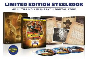 Back to the Future Part III (Limited Edition 4K Ultra HD Steelbook + Blu-ray + Digital) [UHD]