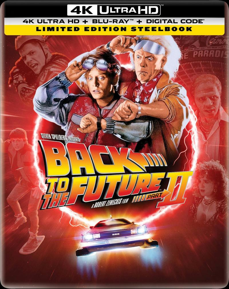 Back to the Future Part II (Limited Edition 4K Ultra HD Steelbook + Blu-ray + Digital) [UHD]