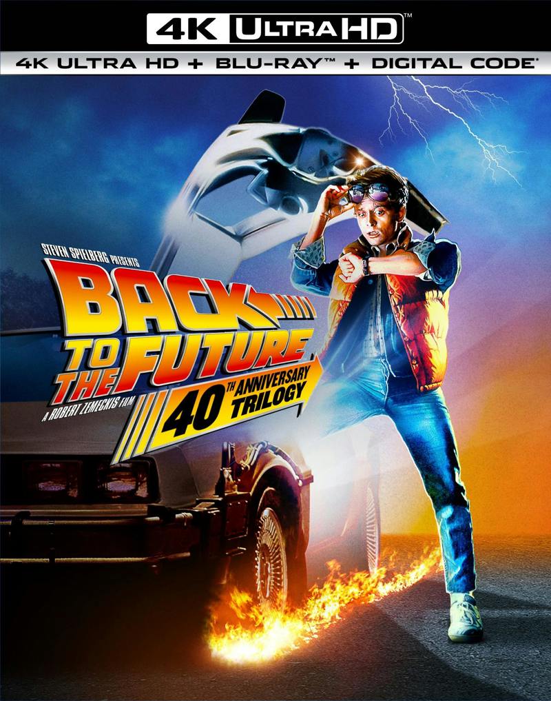 Back to the Future Trilogy - 40th Anniversary Edition 4K Ultra HD + Blu-ray + Digital (4K Ultra HD + Blu-ray + Digital) [UHD]