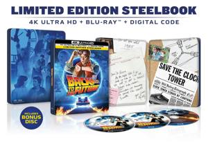 Back to the Future - 40th Anniversary (Limited Edition 4K Ultra HD Steelbook + Blu-ray + Digital) [UHD]