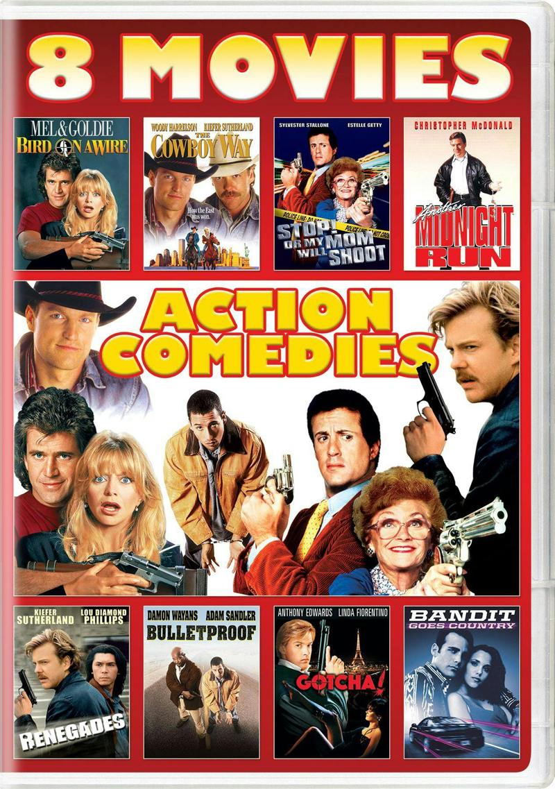 Action Comedies 8-Movie Collection [DVD]