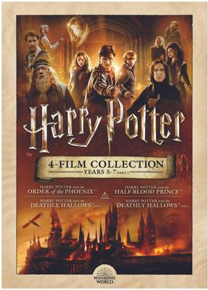 Harry Potter 4-Film Collection: Years 5-7 [DVD]