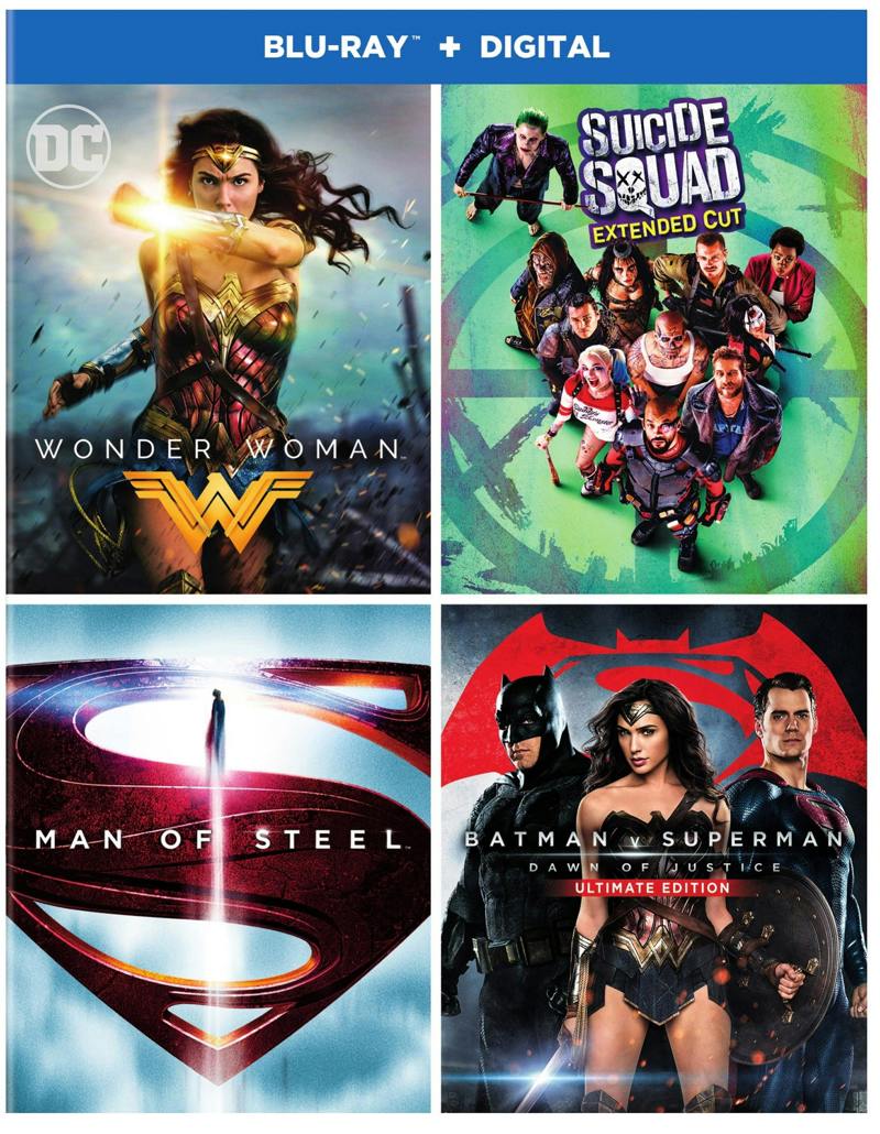 DC 4-Film Collection [Blu-ray]