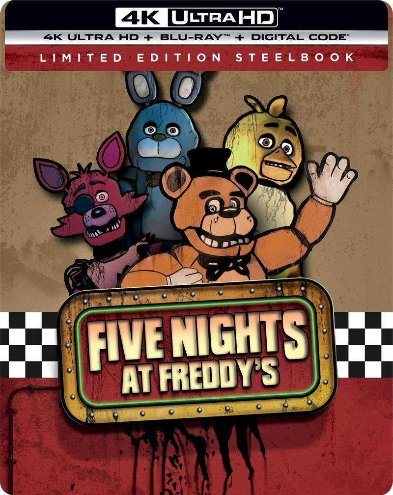 Five Nights at Freddy's (Limited Edition 4K Ultra HD Steelbook + Blu-ray + Digital) [UHD]