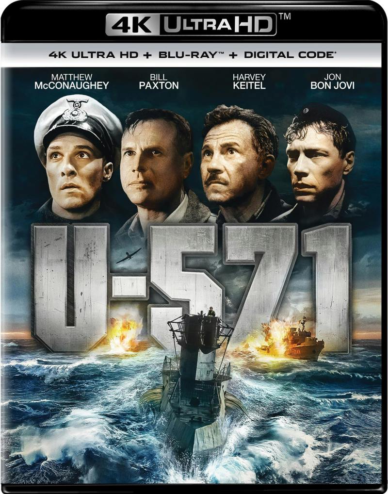 U-571 - 4K Ultra HD + Blu-ray + Digital (4K Ultra HD + Blu-ray + Digital) [UHD]