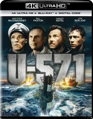 U-571 - 4K Ultra HD + Blu-ray + Digital (4K Ultra HD + Blu-ray + Digital) [UHD]