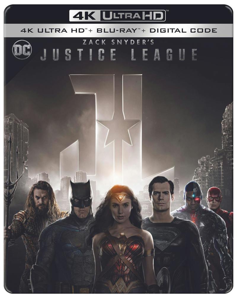 Zack Synder's Justice League - Steelbook (4K Ultra HD + Blu-ray) [UHD]