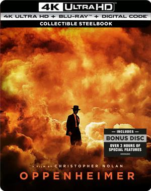 Oppenheimer - Collectible Steelbook (4K Ultra HD + Blu-ray) [UHD]