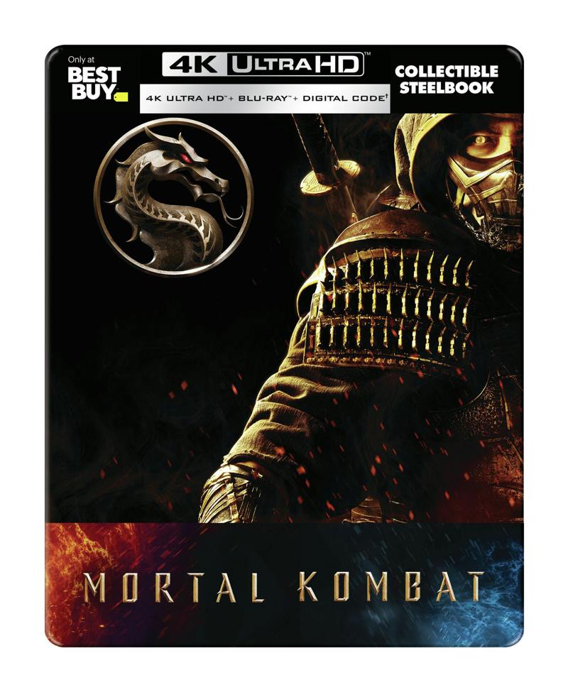 Mortal Kombat (Limited Edition 4K Ultra HD Steelbook + Blu-ray) [UHD]